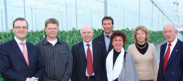 Statenfractie in kas op Goeree banner