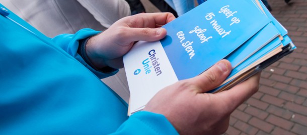 ChristenUnie Folders campagne