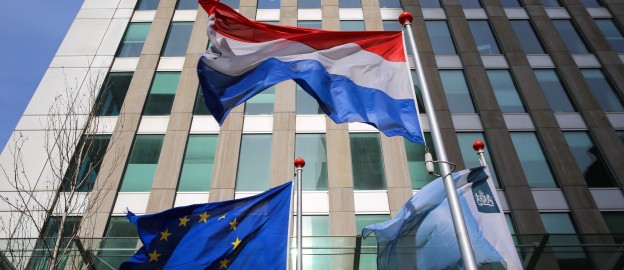 Nederlands Vlag en Europese Vlag.jpg